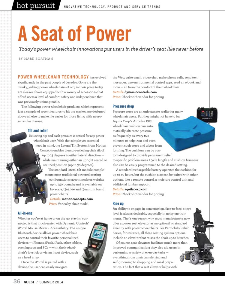 Wheelchair Cushions Treat & Prevent Pressure Sores by Aquila